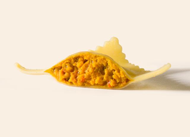 Ravioli Pompoen & Ameretti