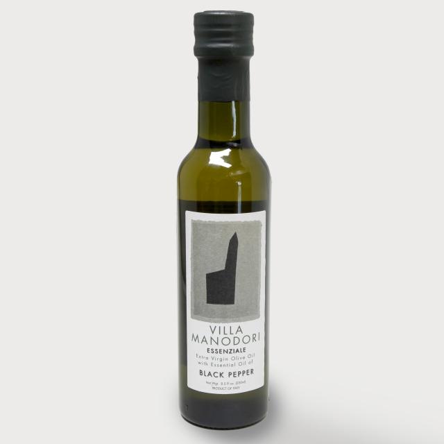 Olijfolie met zwarte peper Villa Manodori