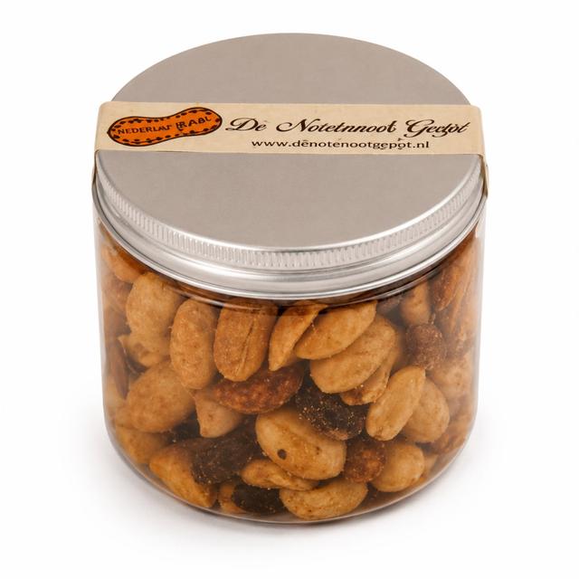 Gemengde noten gebrand gezout jar 200cc/125g 20st