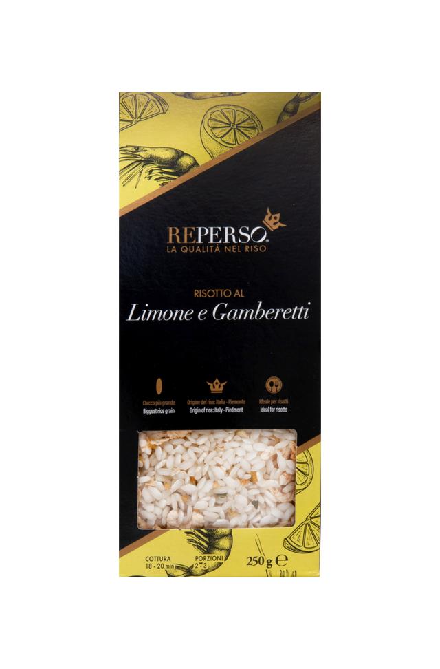 Risotto al Limone e Gamberetti 250 gram