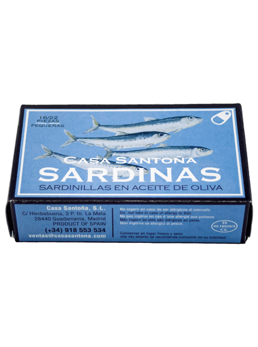 Sardientjes (Sardinillas) in olijfolie Casa Santona