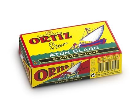 Atun Claro op olijfolie Ortiz 