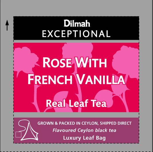 Rose French Vanilla | 50 sachets | Exceptional