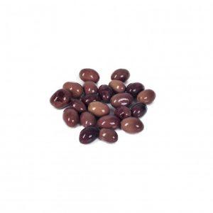 Verse leccino olijven ontpit