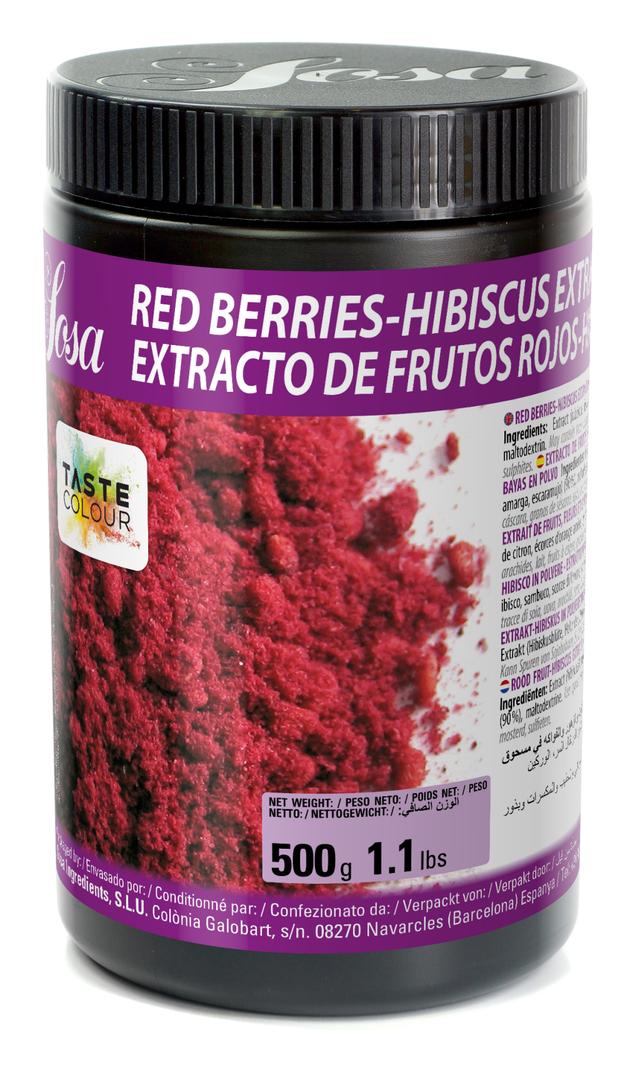 Red fruit hibiscus extract powder  Sosa