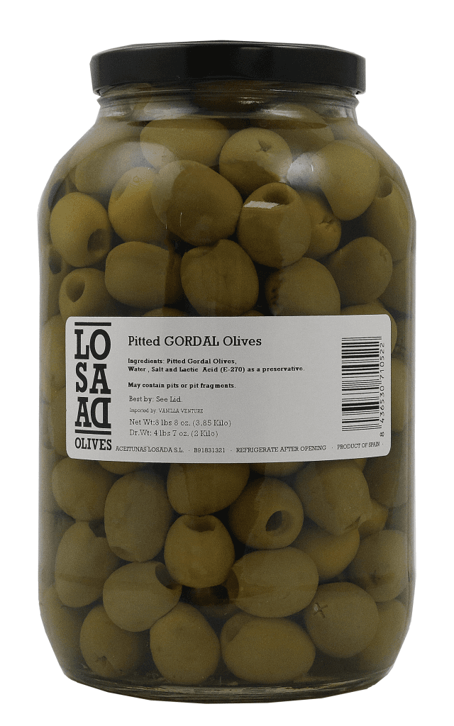 Gordal olijf 60/90 zonder pit