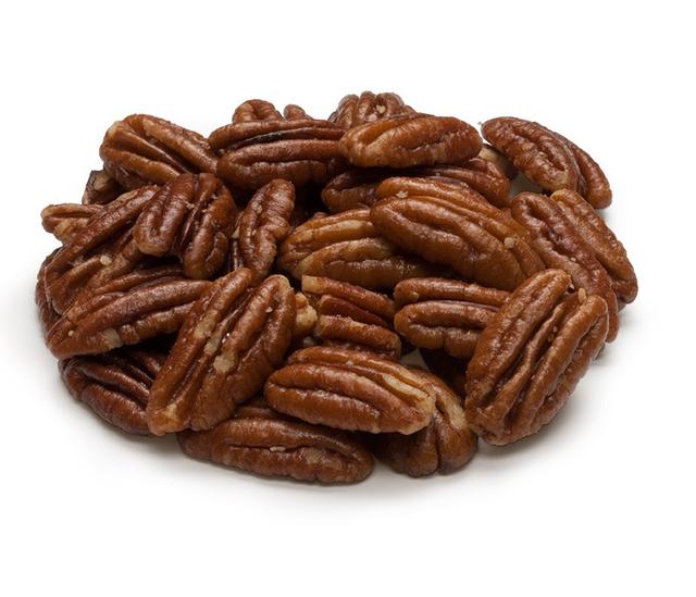 Pecannoten gebrand