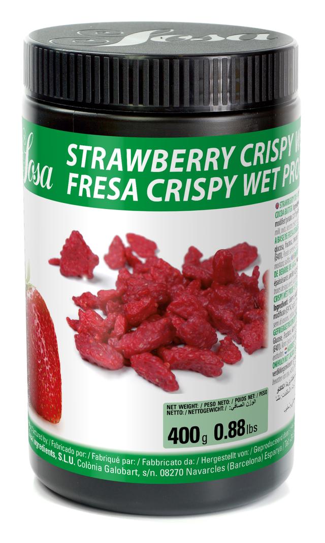 Strawberry crispy wet proof Sosa