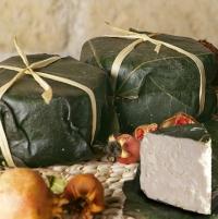 Robiola in foglie di porro