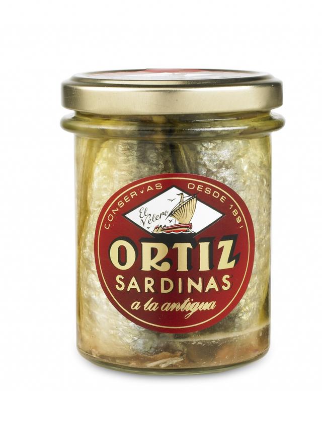 Sardientjes a la Antigua Ortiz 