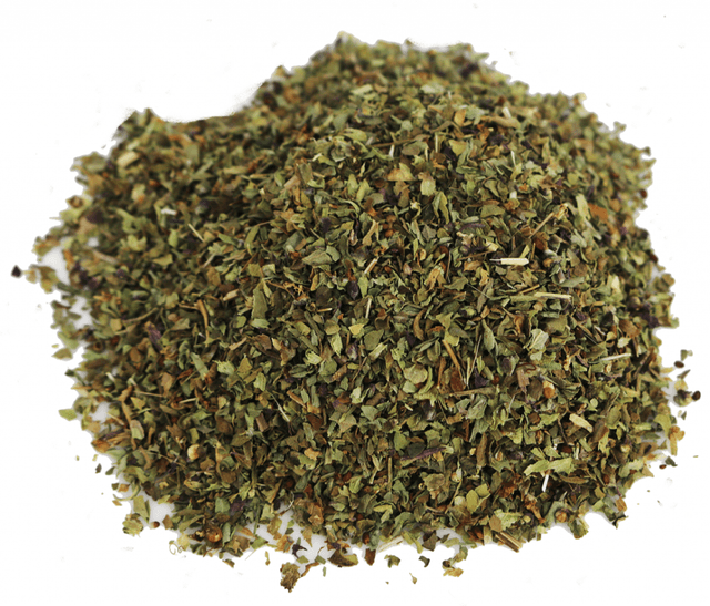 Basilicum gedroogd