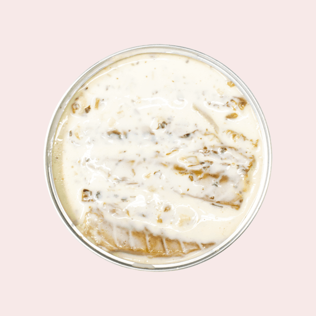 ABC+ Makreel in “aglio olio” saus