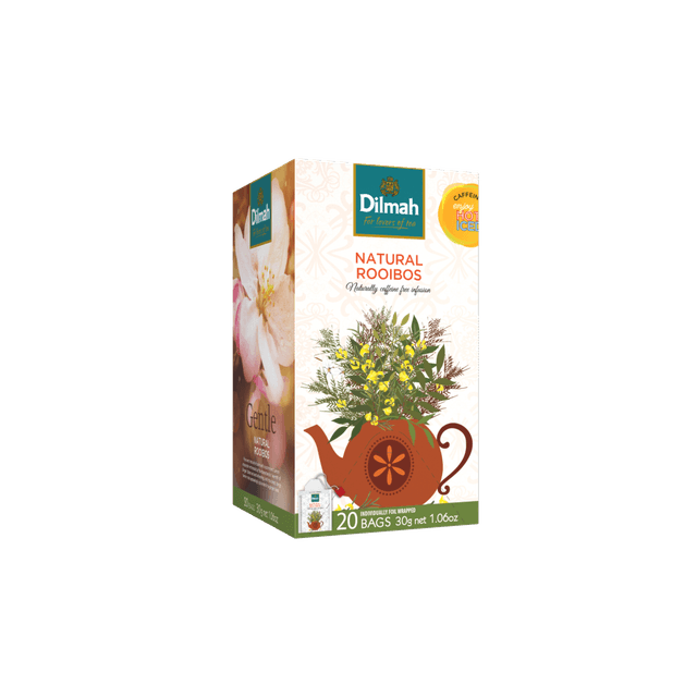 Natural Rooibos | 20 Tea Bags | Herbal Infusion