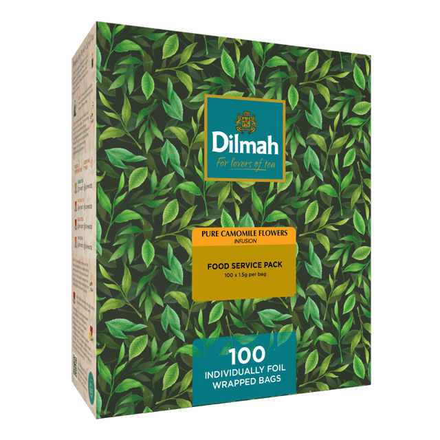 Chamomile | 100 Wrapped Tea Bags | Herbal Infusions