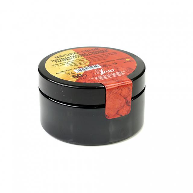 Paprika orange water soluble natural colouring powder 60g Sosa