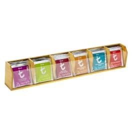 Bamboo Sachet Open Presenter 6 slots