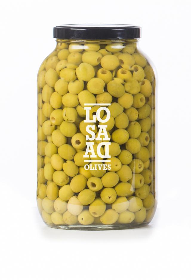 Groene Manzanilla olijf zonder pit