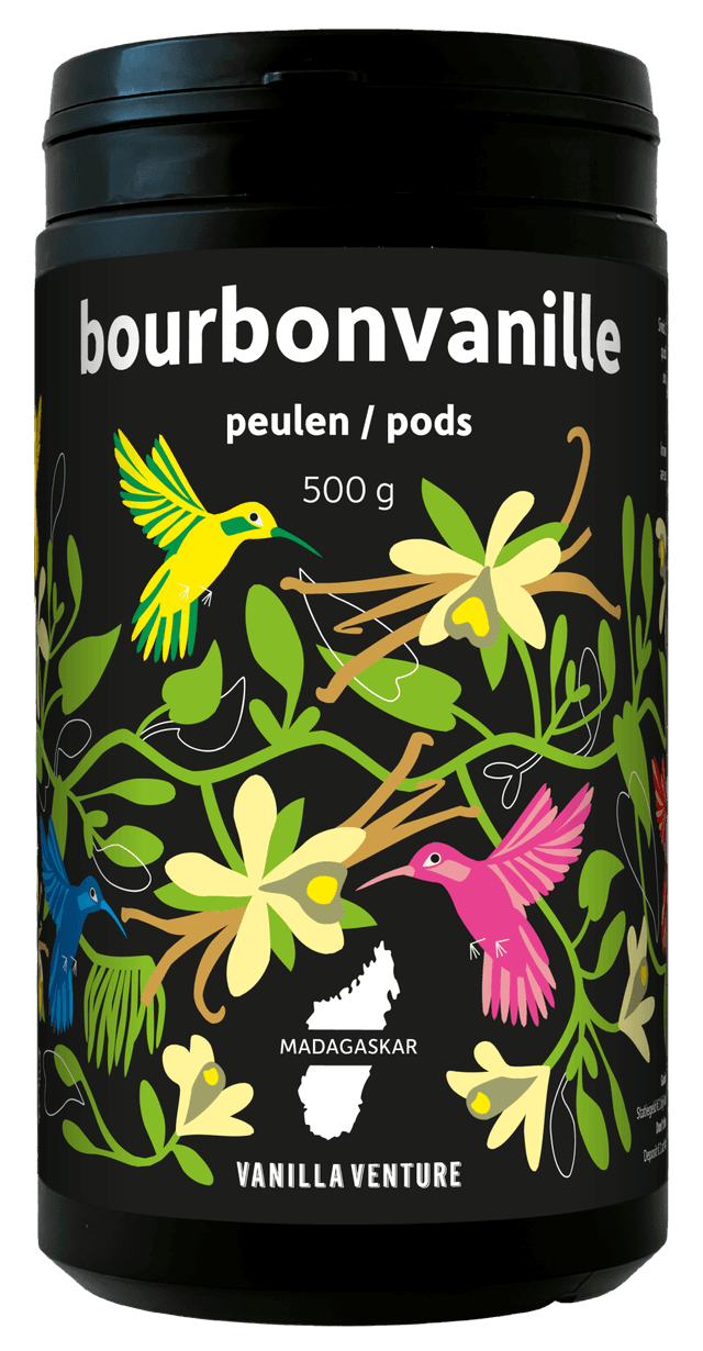 Bourbon vanillestokjes 500gr BUS