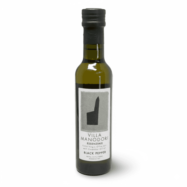Olijfolie met zwarte peper Villa Manodori