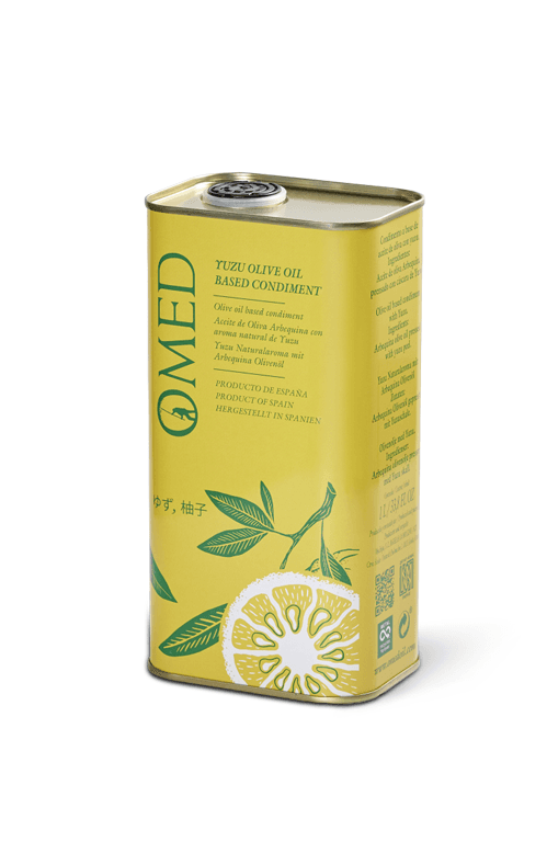 Omed Arbequina ev olijfolie met Yuzu 1L